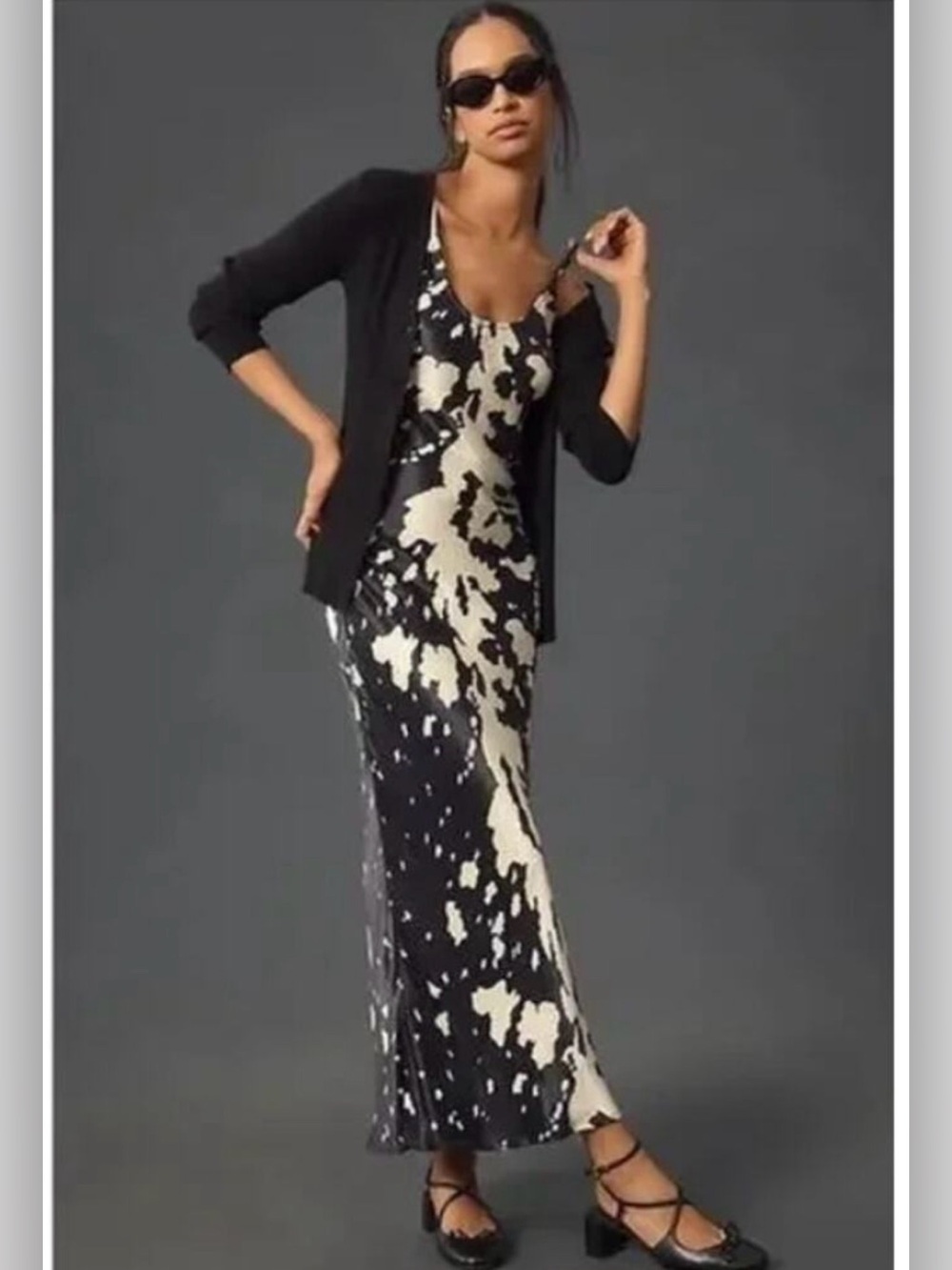 Anthropologie Conditions Apply Elva Slip Midi Dress